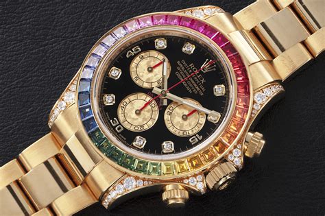 fake rolex rainbow watch|rolex daytona rainbow 2022 price.